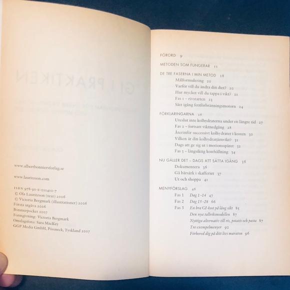 GI I PRAKTIKEN : 3-STEGSPROGRAM FÖR SNABB VIKTMINSKNING MED MENYER OCH RECEPT - Picture 6 of 7